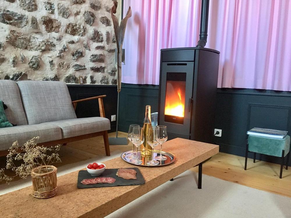 Domaine De Bauzit Bed and Breakfast Vals-pres-le-Puy Eksteriør billede